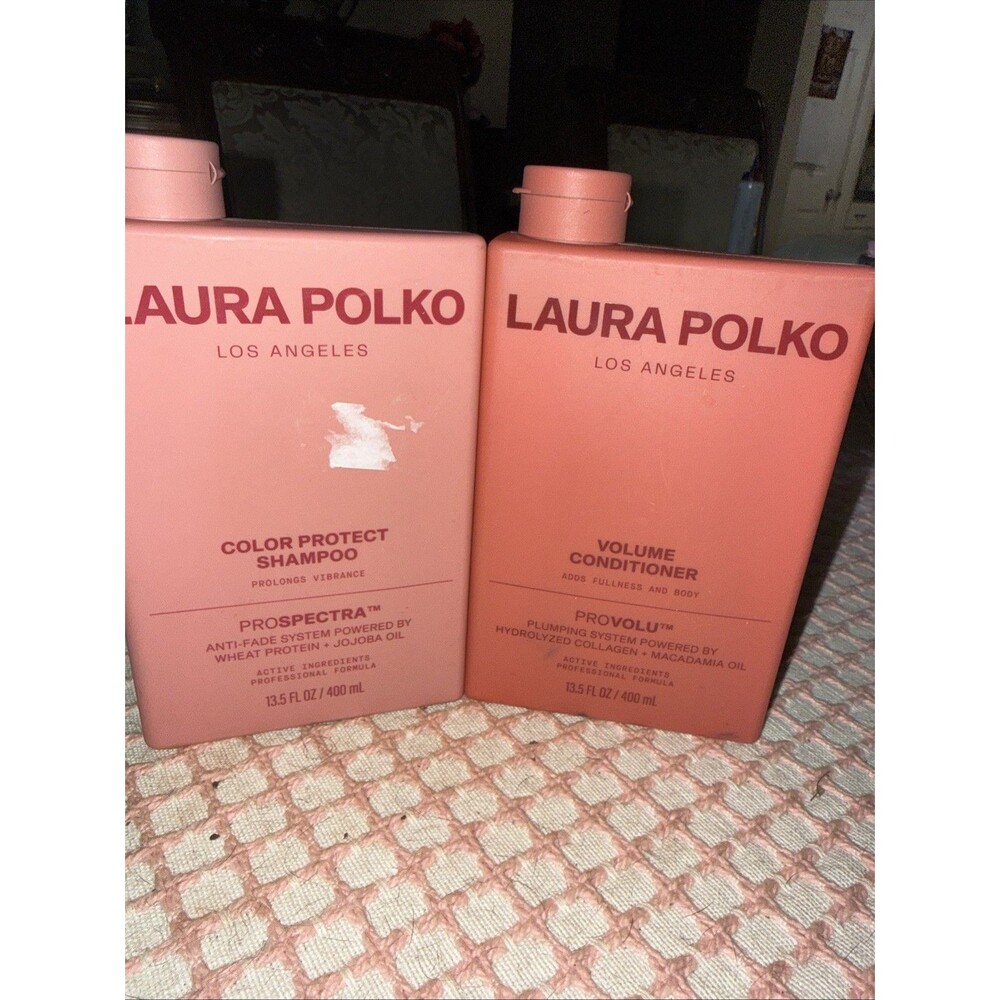 2 Pk: Laura Polko Color Protect Shampoo & Conditioner 13.5oz ea
